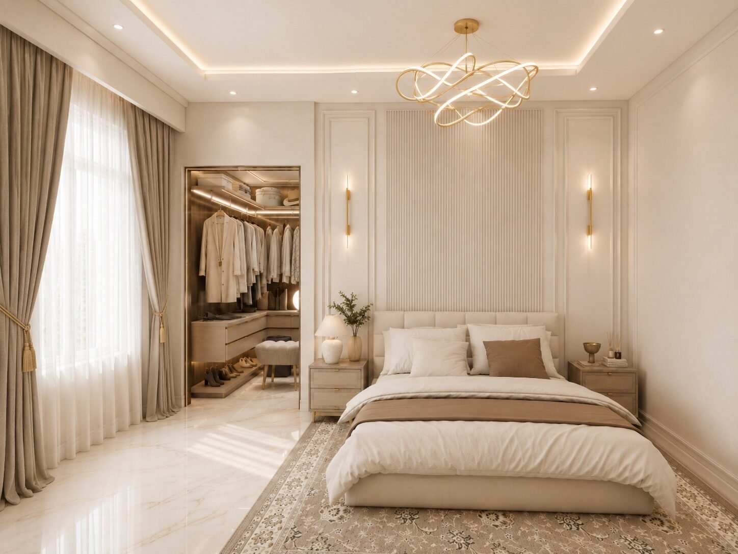 Duplex - bedroom detail