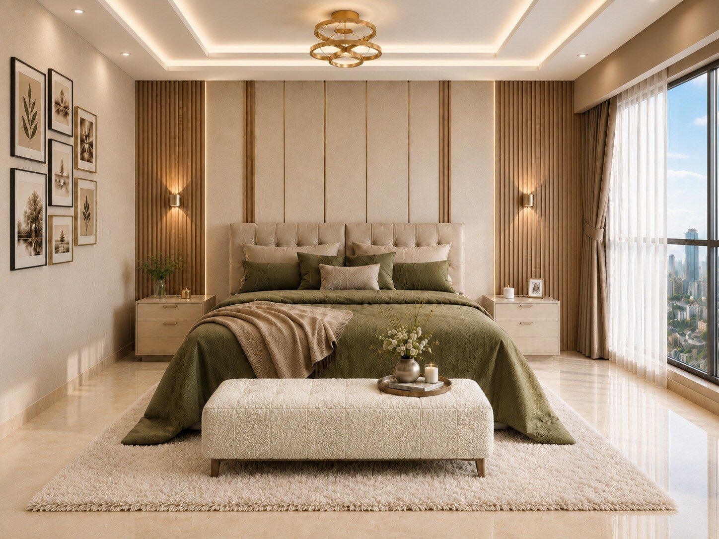 2-Storey Duplex render - master bedroom